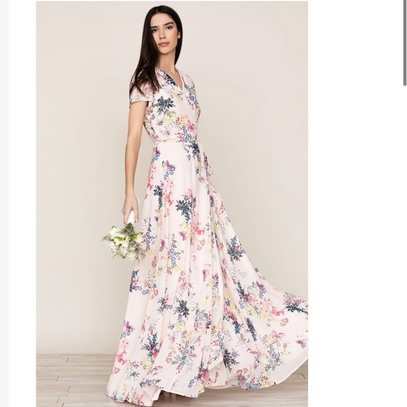 Yumi Kim Dresses & Skirts - Yumi Kim Bridesmaids Calypso Maxi Floral Dress